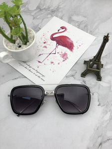 CURTAIN Retro Vintage Designer Steam Punk Pilot Sunglasses Iron Man 3 TONY Stark Sun Glasses Men Gothic Rossi Coating  UV400