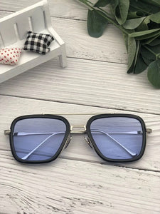 CURTAIN Retro Vintage Designer Steam Punk Pilot Sunglasses Iron Man 3 TONY Stark Sun Glasses Men Gothic Rossi Coating  UV400
