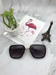 CURTAIN Retro Vintage Designer Steam Punk Pilot Sunglasses Iron Man 3 TONY Stark Sun Glasses Men Gothic Rossi Coating  UV400